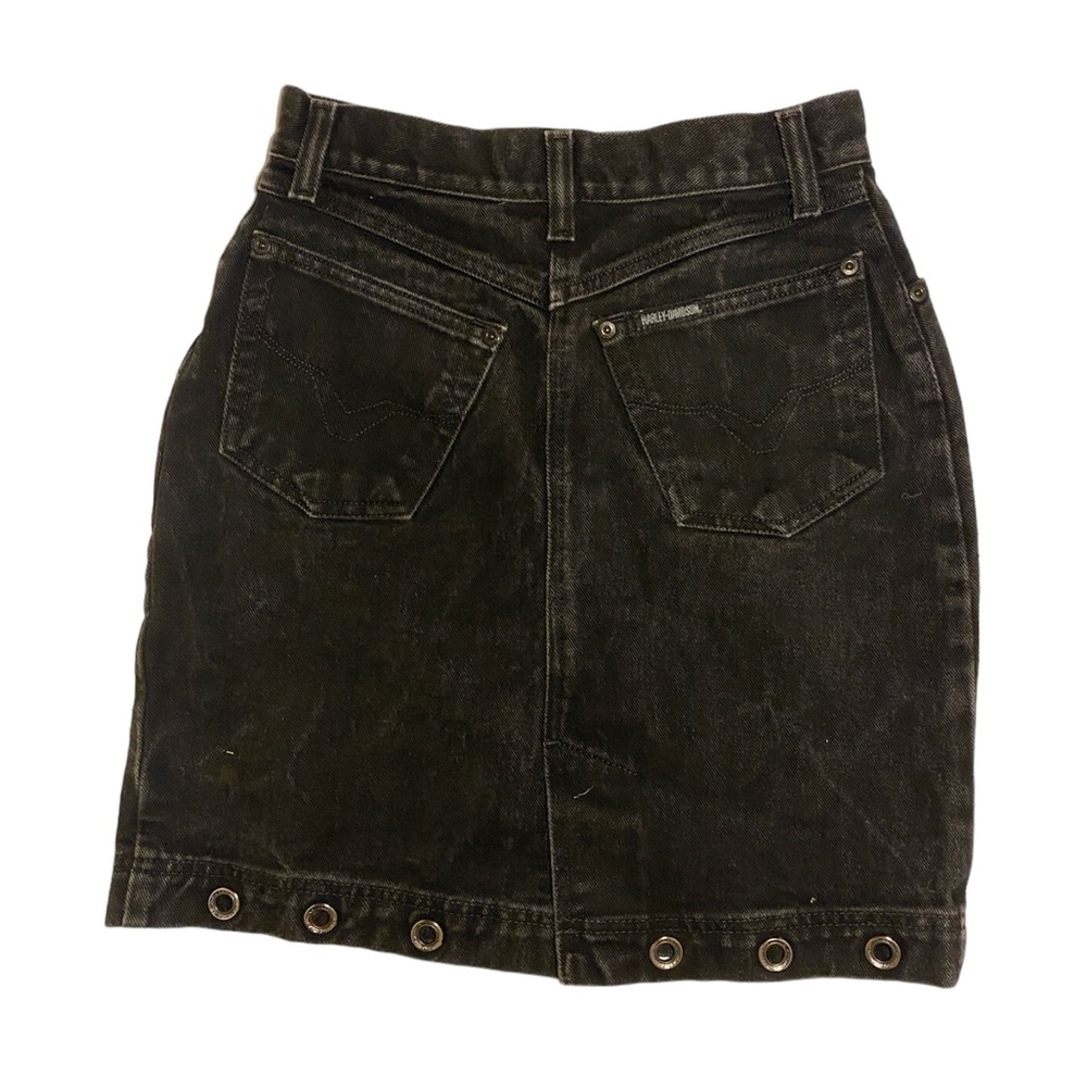 🛑ON HOLD 🛑 Vintage Harley Davidson denim skirt